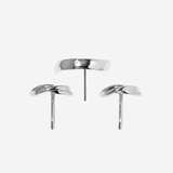 Tuscany Hair Cuffs - Silver